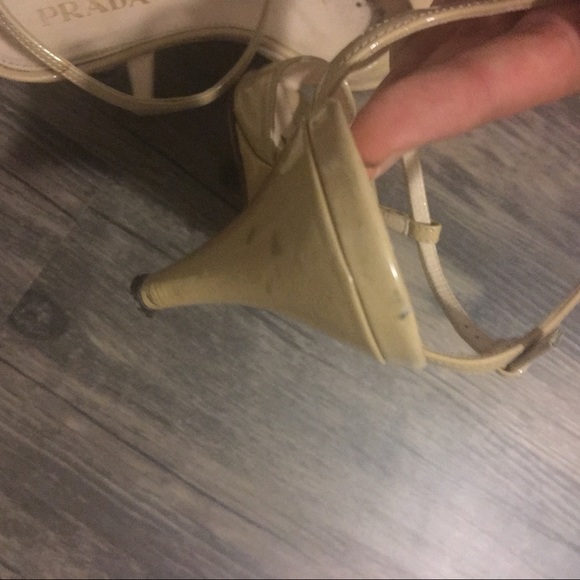 Prada size 38 wedge sandals - Picture 8 of 8